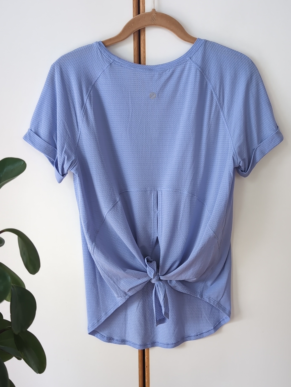 NWOT Lululemon Open Up Tie Back Tee 6